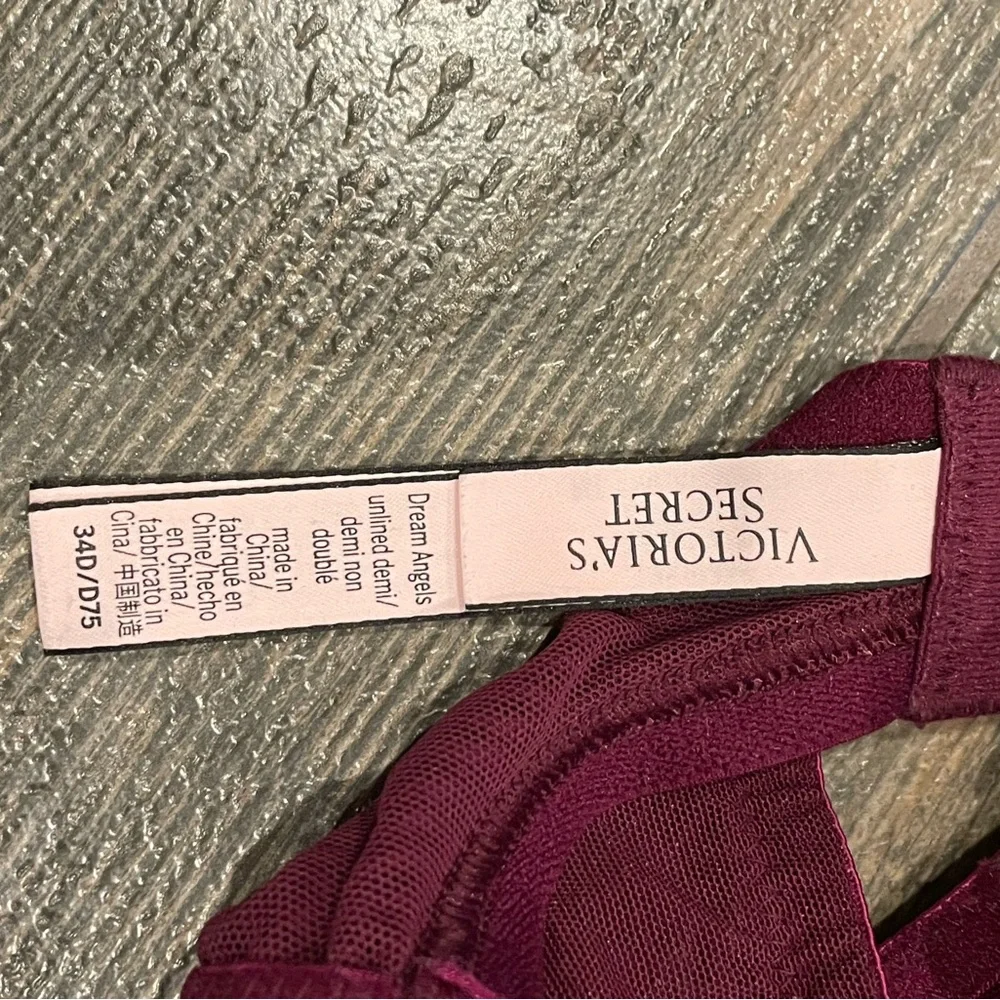 Victoria's Secret Unlined Demi Bras 34D Set of 6 - Picture 5 of 6